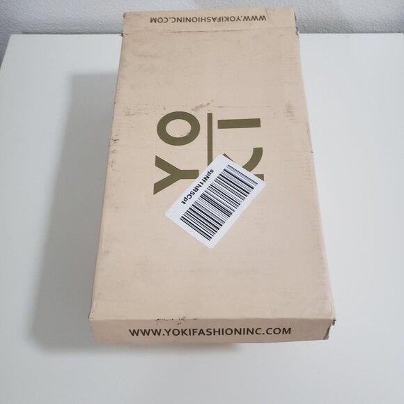 New YOKI Women's Neyo Comfort Wedge Platform Sandal‎ in Black Size 9 - Picture 6 of 7